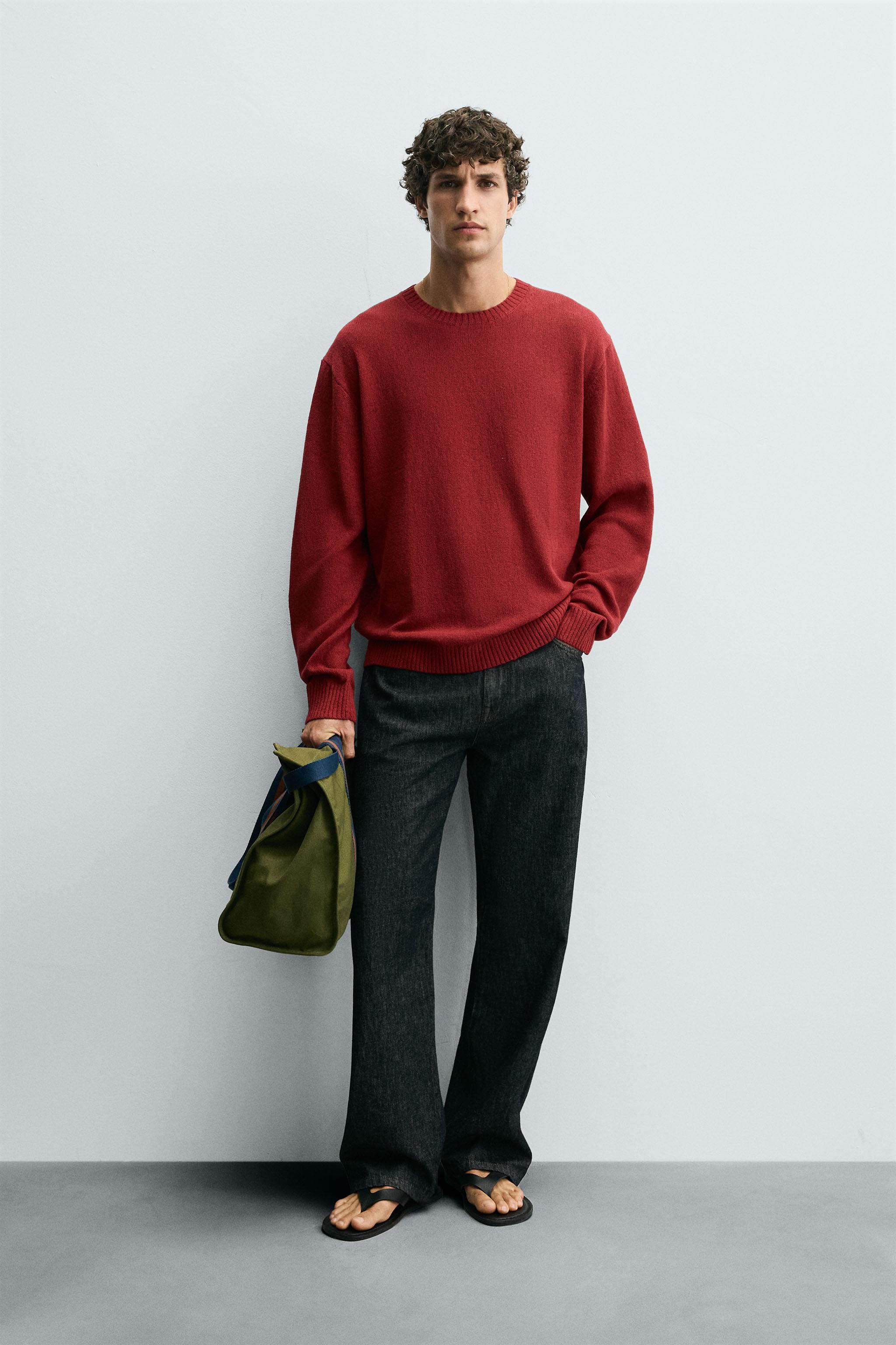 クルーネックニット | メンズ | 最新コレクション | ZARA 日本