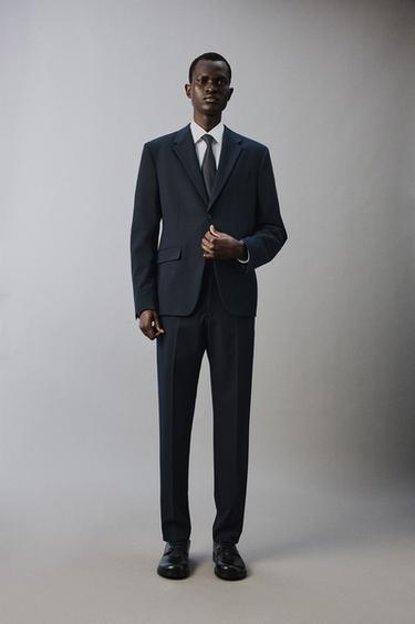 COMFORT SUIT BLAZER - Navy blue by Zara