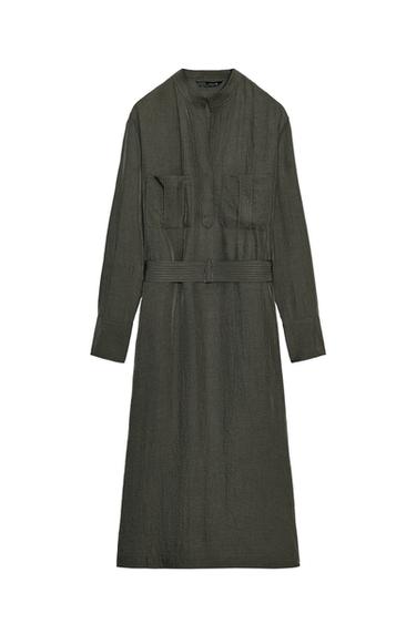 ZW COLLECTION MIDI BELTED DRESS