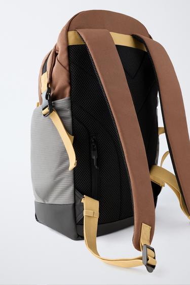 SAC À DOS TECHNIQUE - Marron de Zara - Image 4