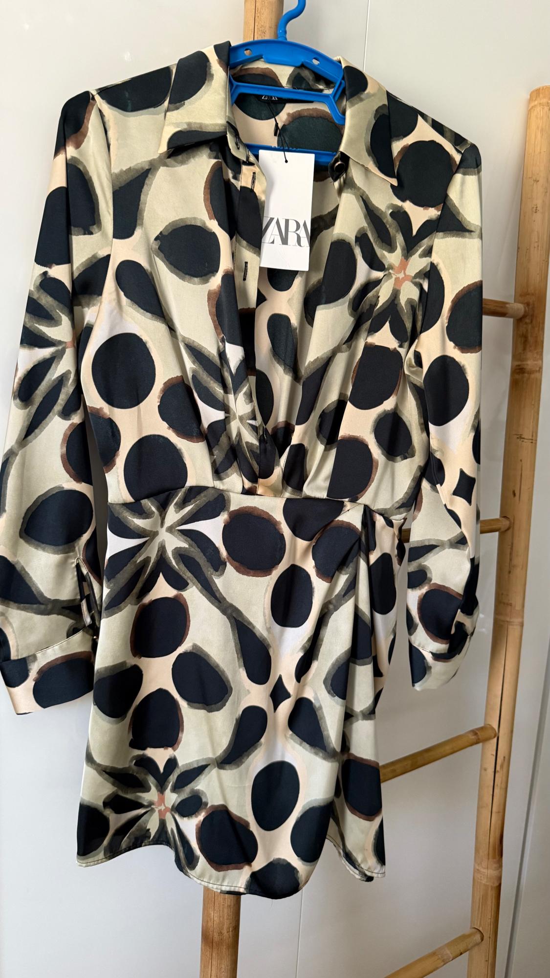 GEOMETRIC PRINT DRESS - Image 3
