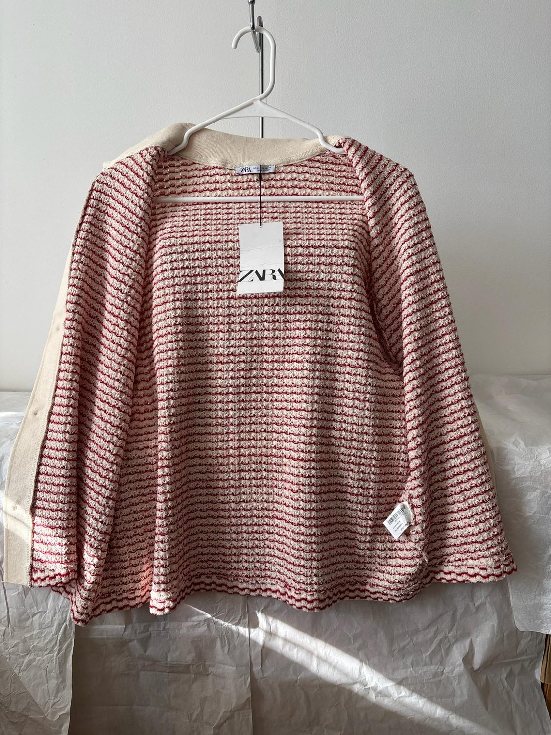 GEOMETRIC JACQUARD CARDIGAN - Image 4