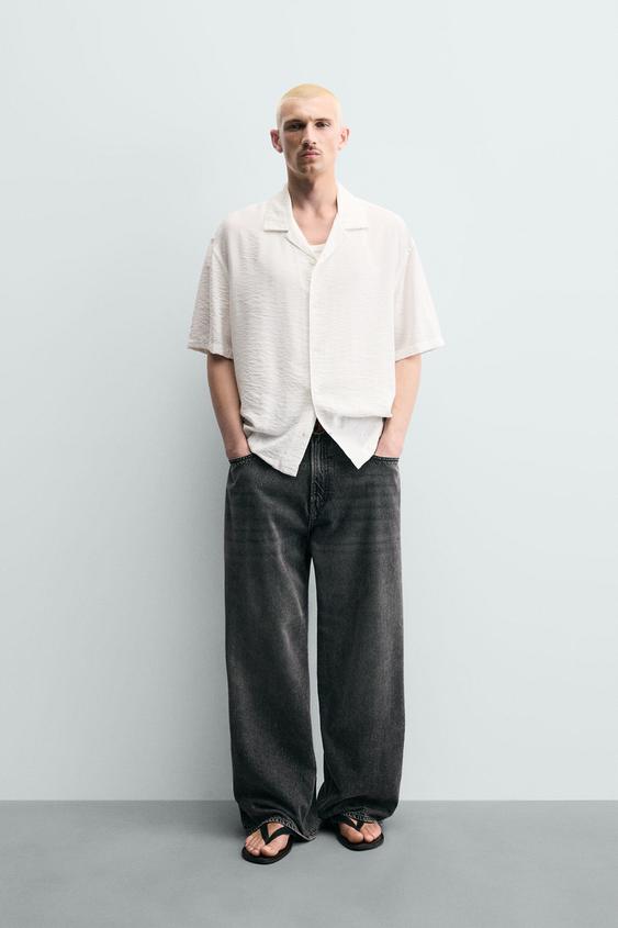 FLUID REGULAR FIT SHIRT - White by Zara - Image 0