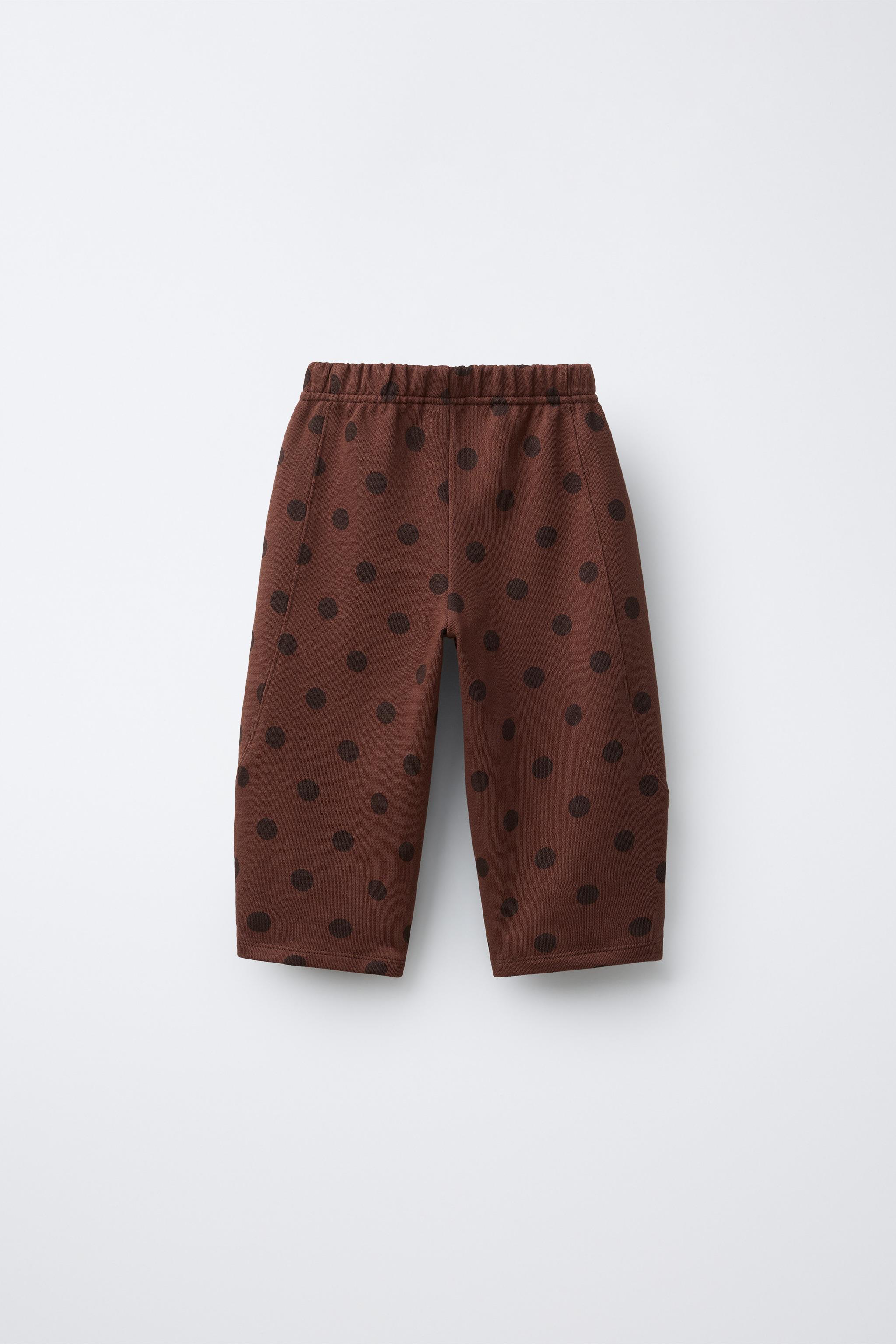 POLKA DOT BLOOMER PLUSH PANTS