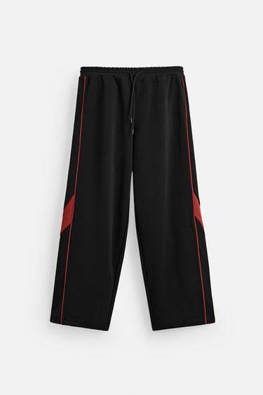 PANTALON RÉTRO FOOTBALL - Noir de Zara - Image 6