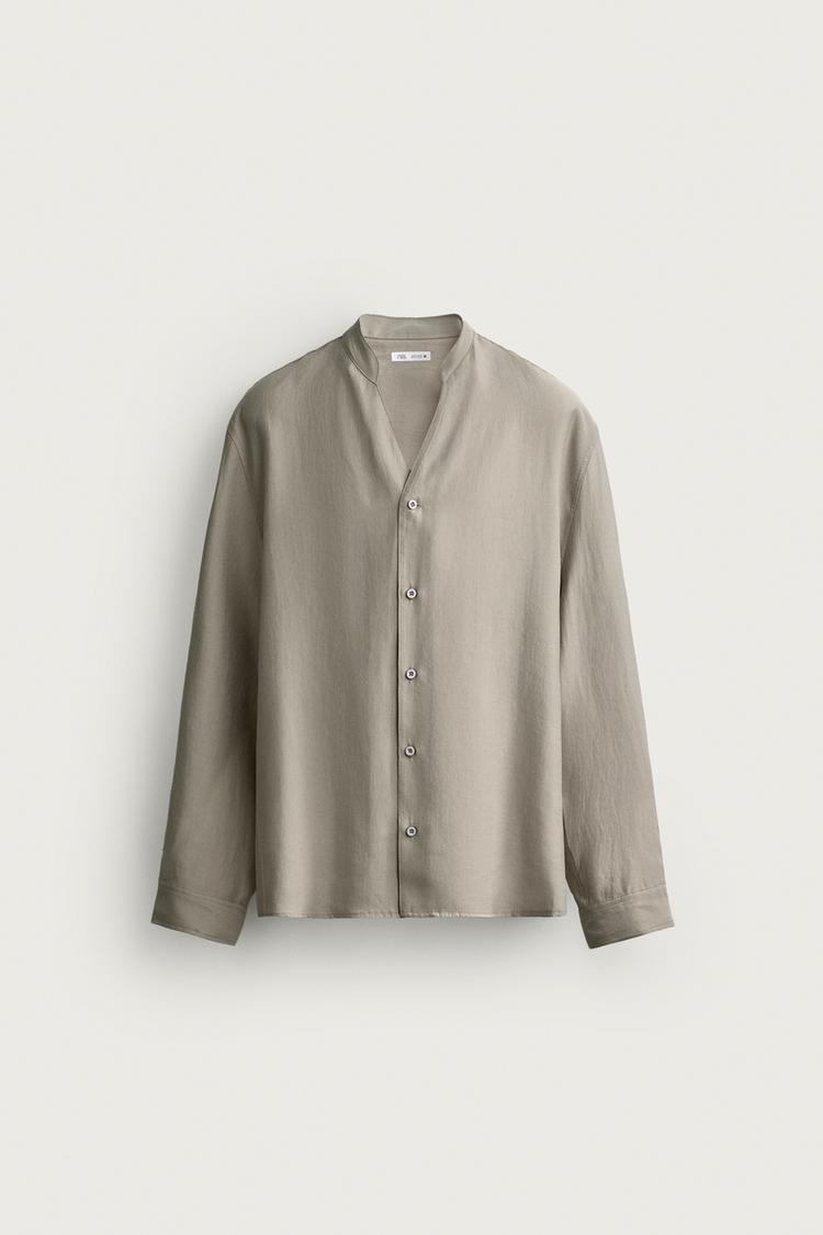 RELAXED FIT FLOWING SHIRT