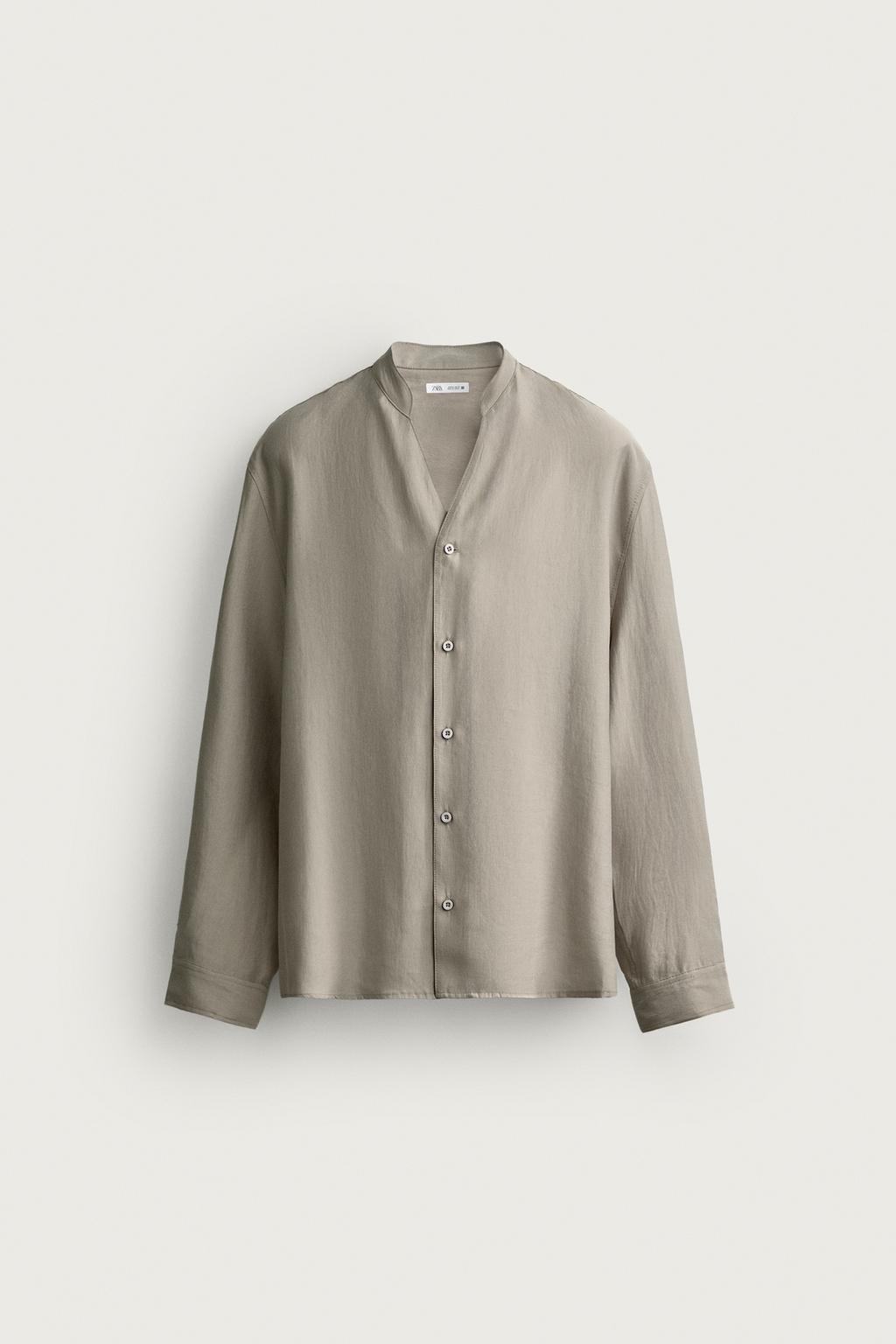 RELAXED FIT FLOWING SHIRT