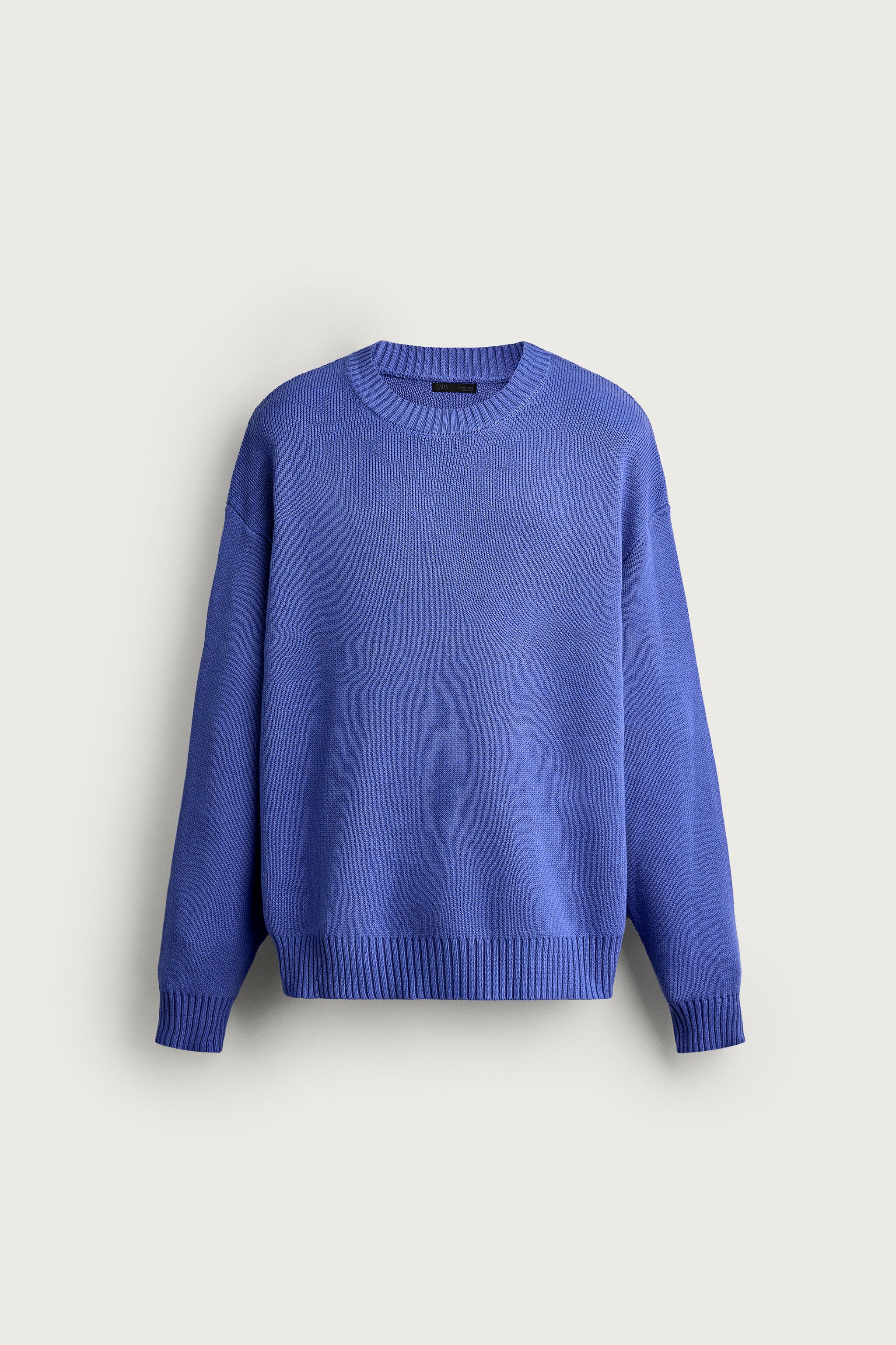 PULL COUPE DÉCONTRACTÉE 100% COTON