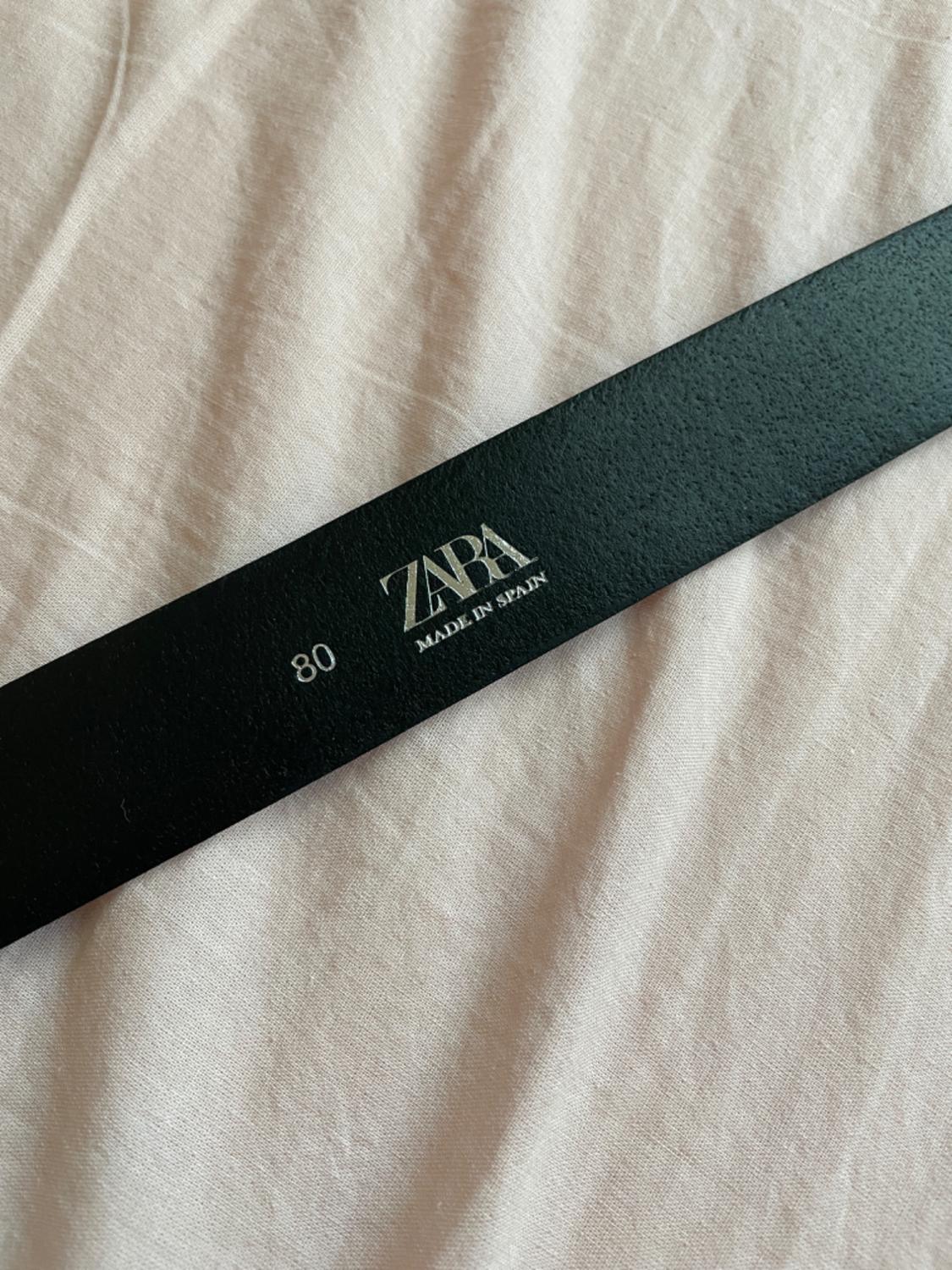 METAL BUCKLE LEATHER BELT - Image 3