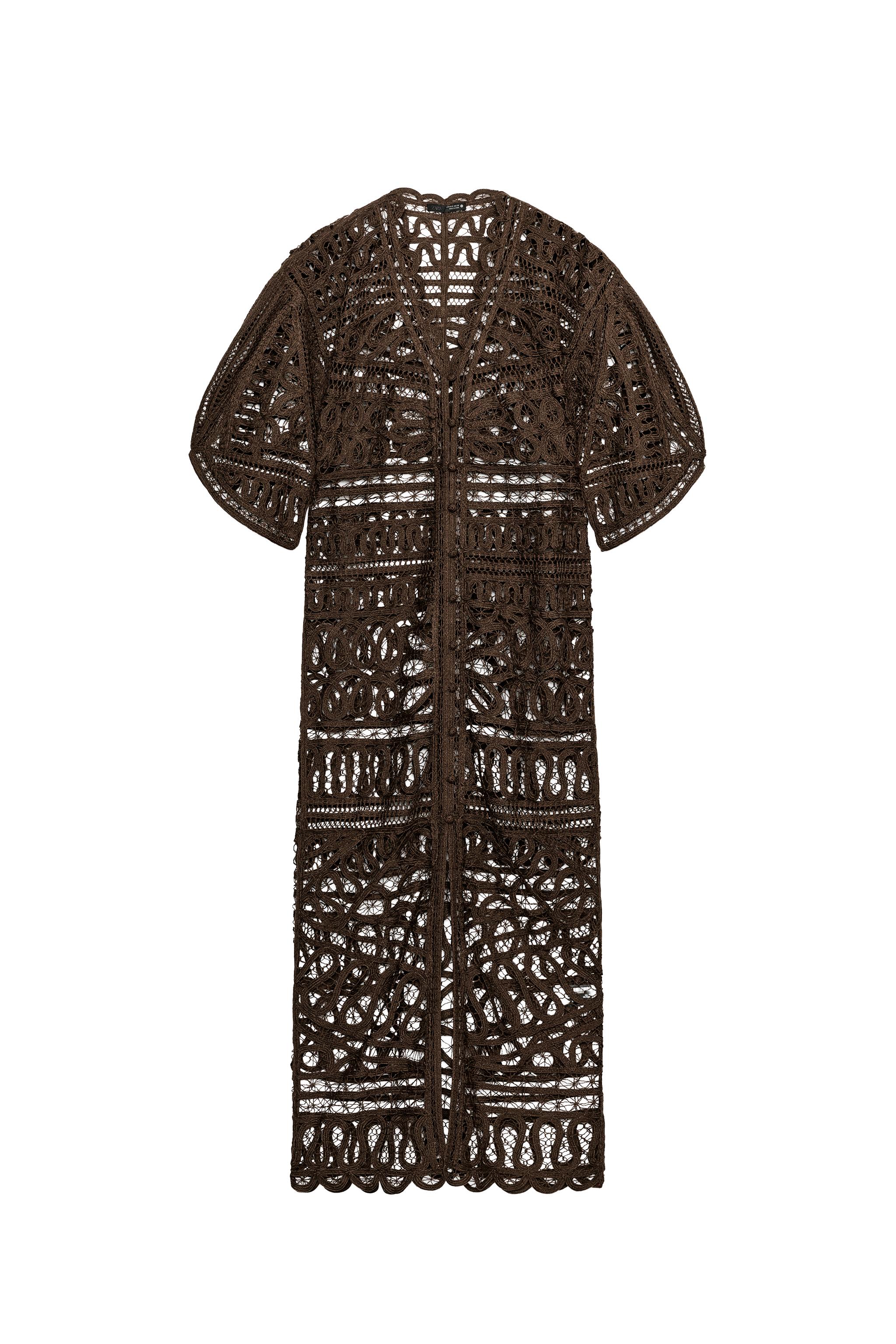 VESTIDO LARGO CROCHET ZW COLLECTION