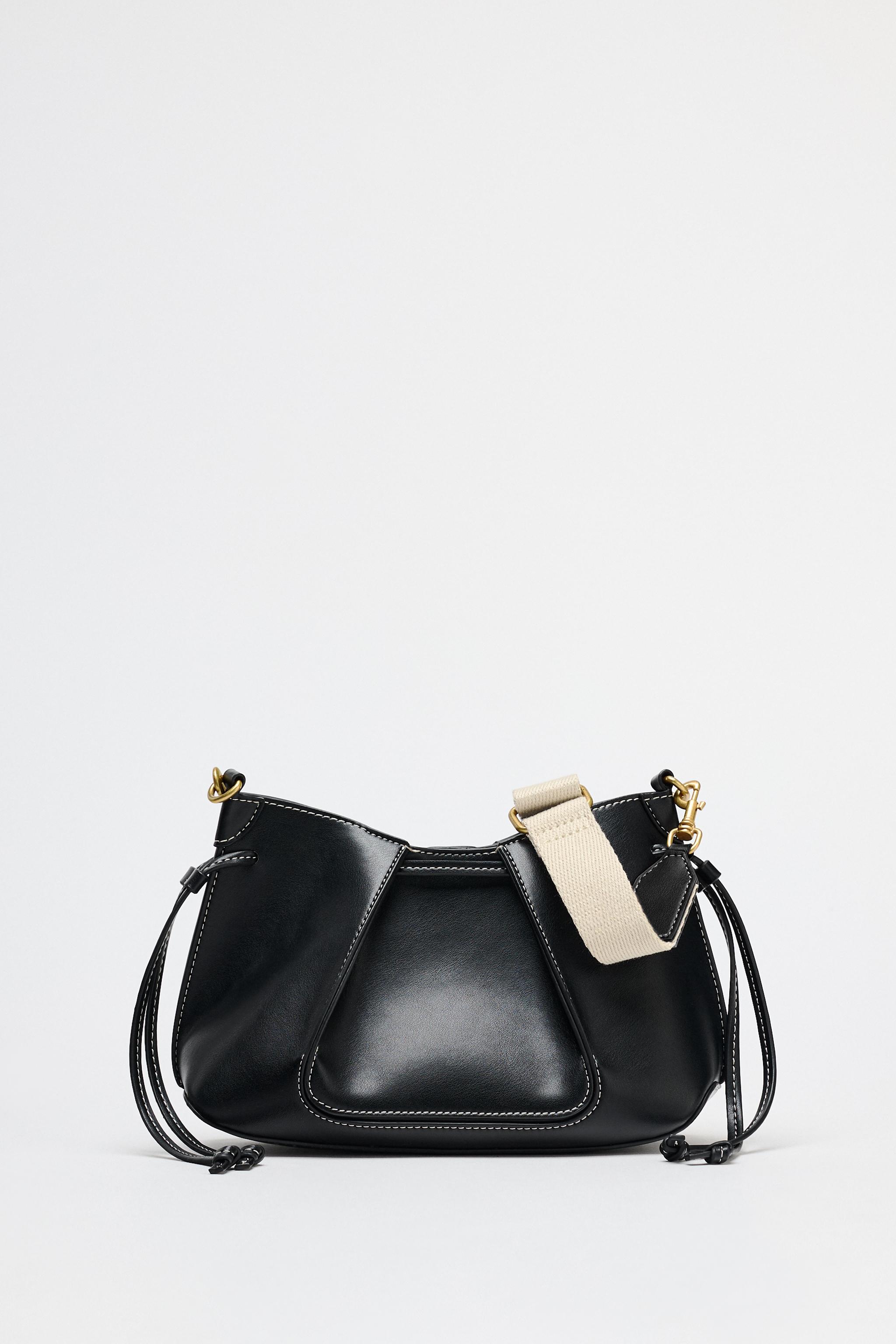 ☆ドイツ発*ZARA*新作*PLEATED ミニバッグ/BLACK☆ org.jpg