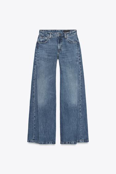 JEAN ZW COLLECTION FLARE TAILLE BASSE PLIS - Bleu de Zara - Image 5