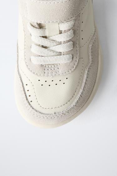 LEATHER BAREFOOT PLIMSOLLS - White by Zara - Image 4
