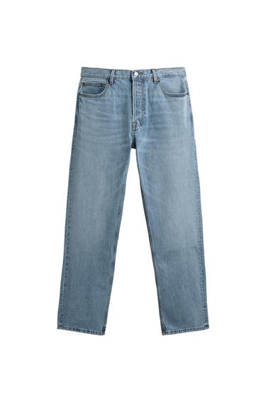 ДЖИНСИ STRAIGHT FIT - Блакитний Zara