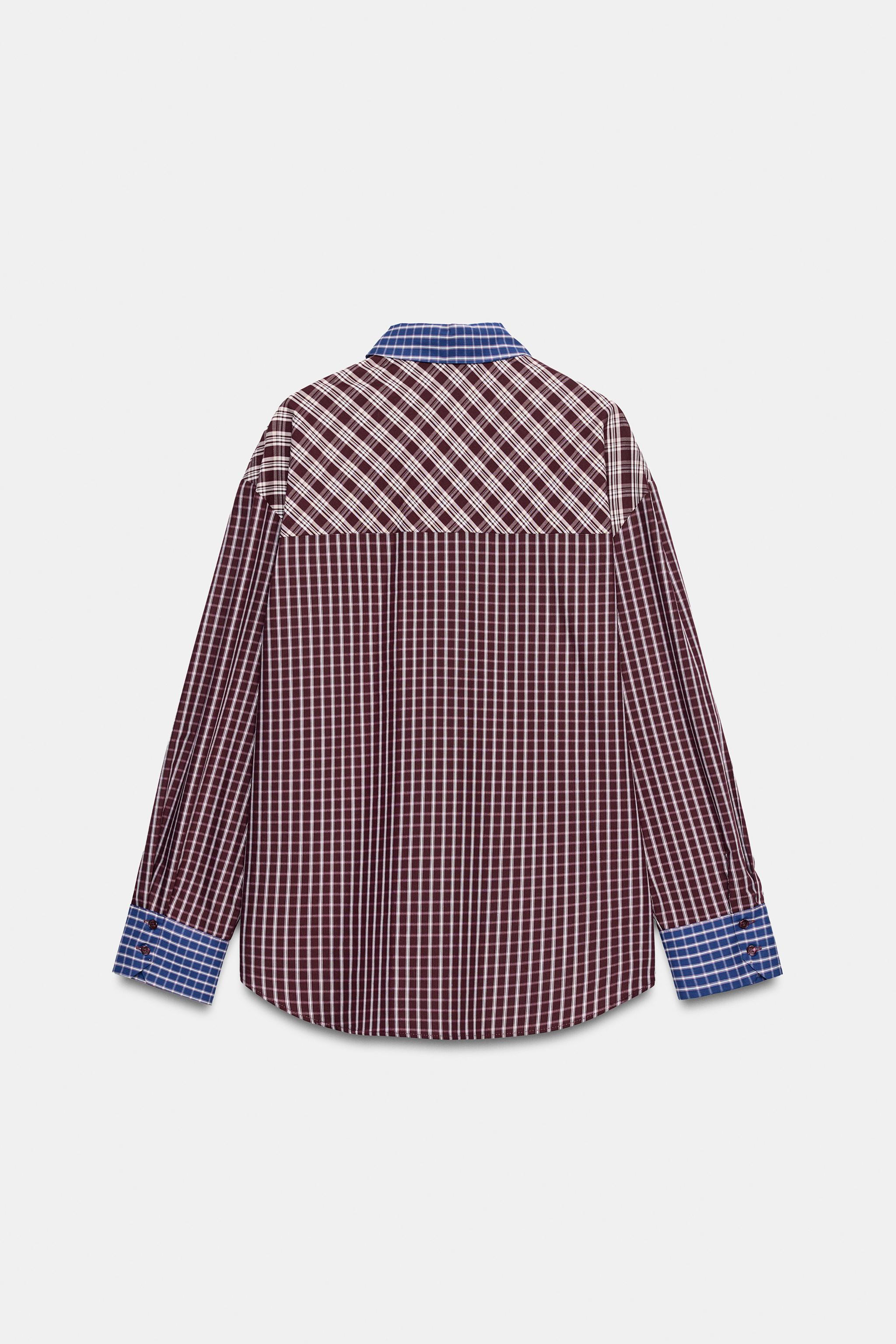 CHEMISE PATCHWORK CARREAUX