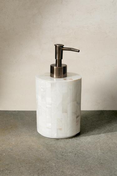 DISTRIBUTEUR SAVON NACRE - Beige clair de Zara - Image 5