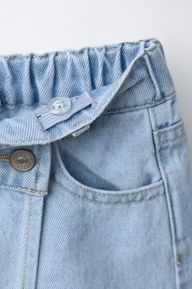 HELLO KITTY © SANRIO DENIM BERMUDA SKIRT - Blue by Zara - Image 4