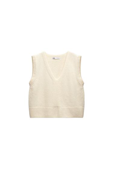 WOOL KNIT VEST