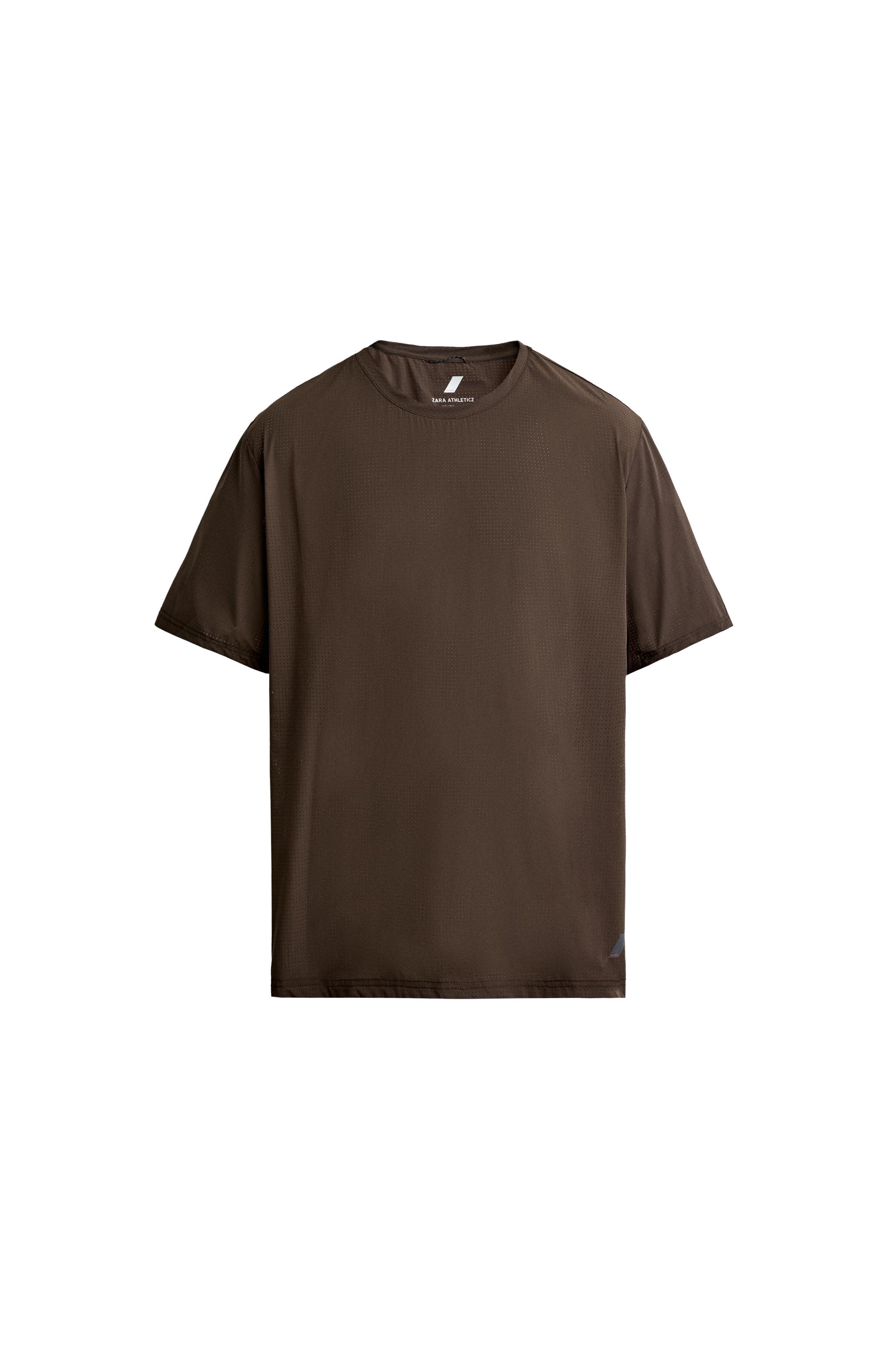 RIDAR© X ATHLETICZ ランニング Tシャツ - ブラウン | ZARA Japan / 日本
