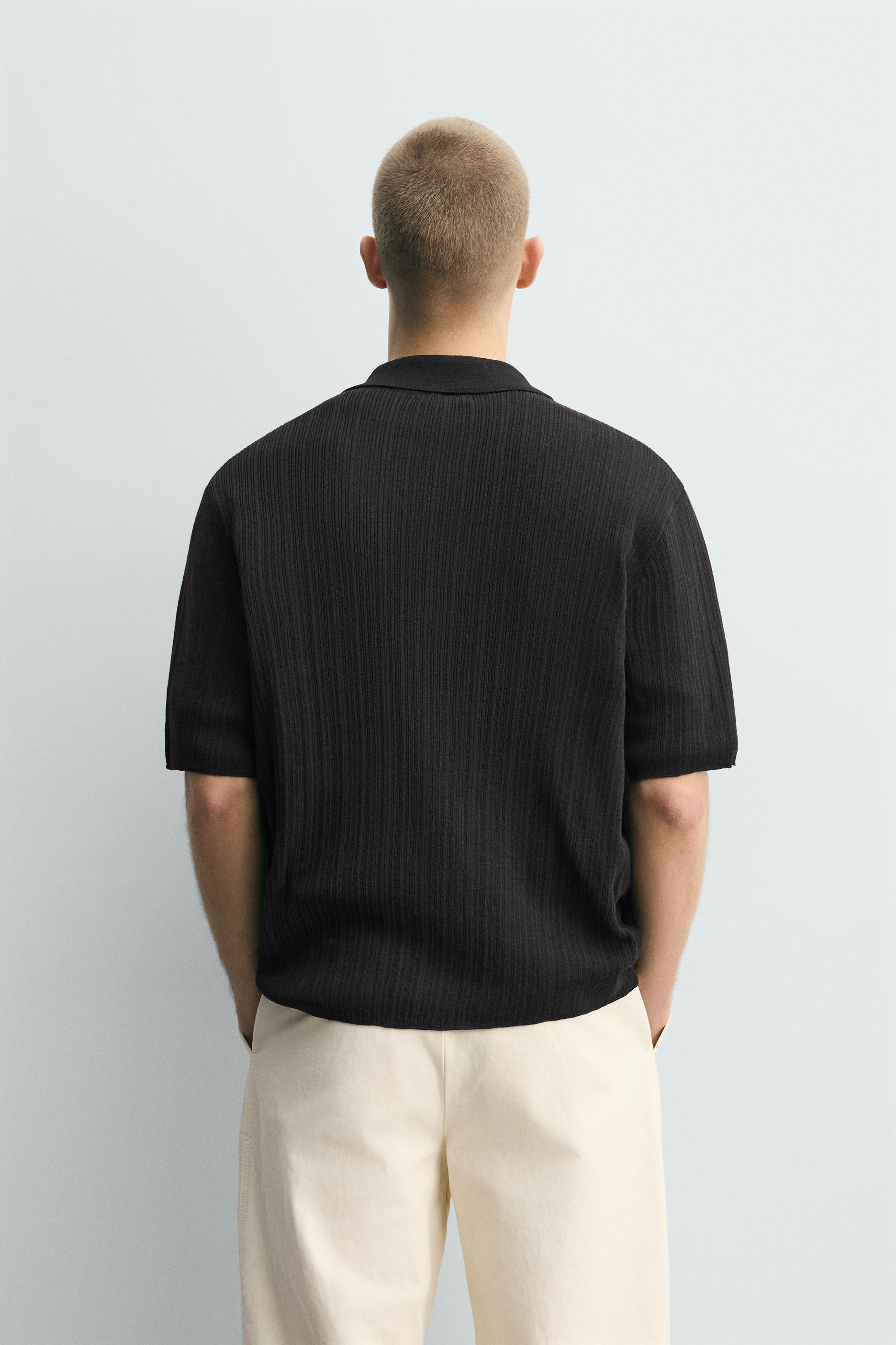 CHEMISE EN MAILLE STRUCTURÉE