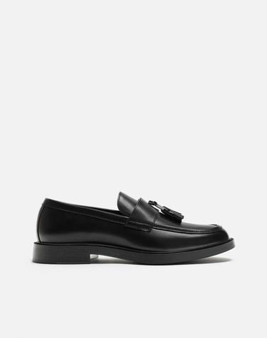 TASSEL DRESS LOAFERS - Black by Zara