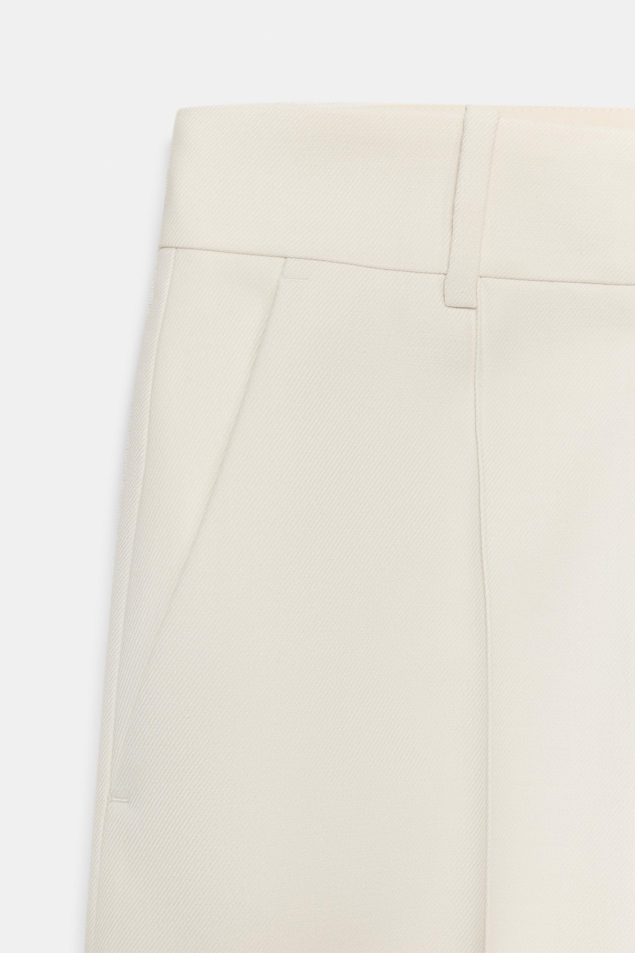 ZW COLLECTION PINTRUCK CROPPED PANTS