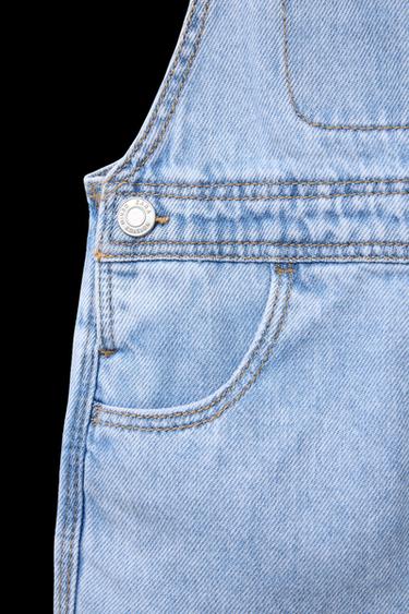 PETO CORTO DENIM - Azul claro de Zara