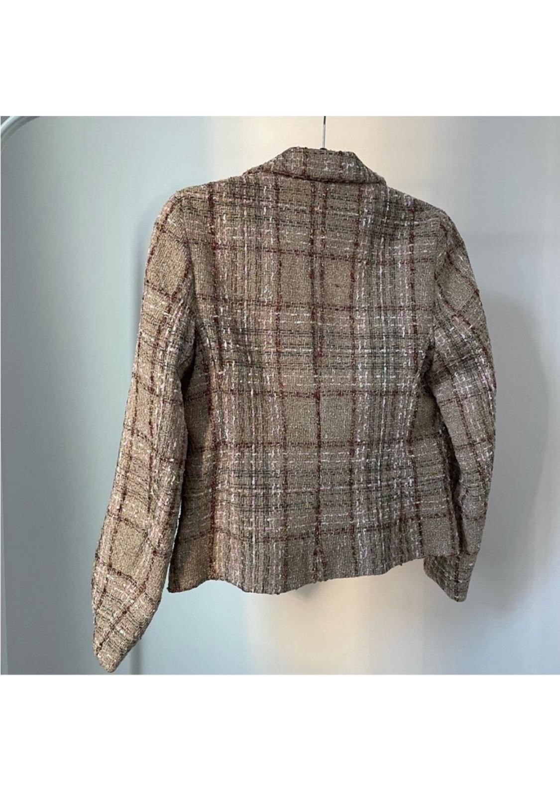 CROPPED TEXTURED BLAZER - Image 2