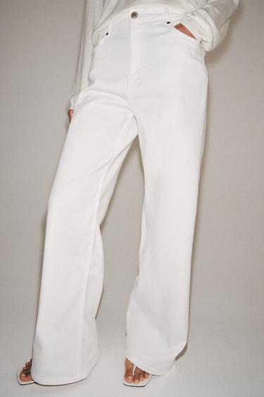 JEAN ZW COLLECTION LARGE TAILLE HAUTE - Blanc de Zara - Image 1
