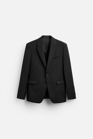 BLAZER TRAJE ESTRUCTURA - Negro de Zara