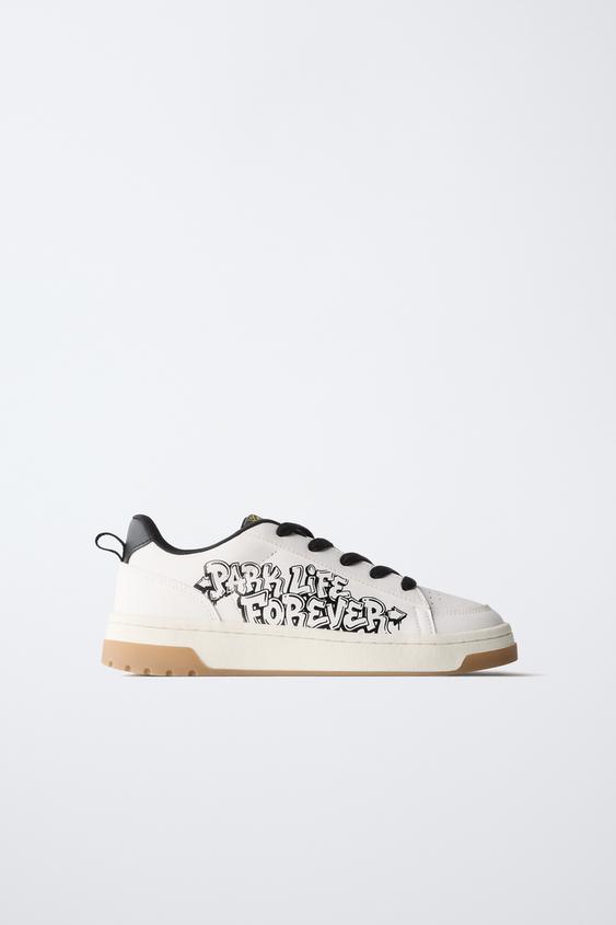 TÊNIS GRAFITE - Branco da Zara - Imagem 0