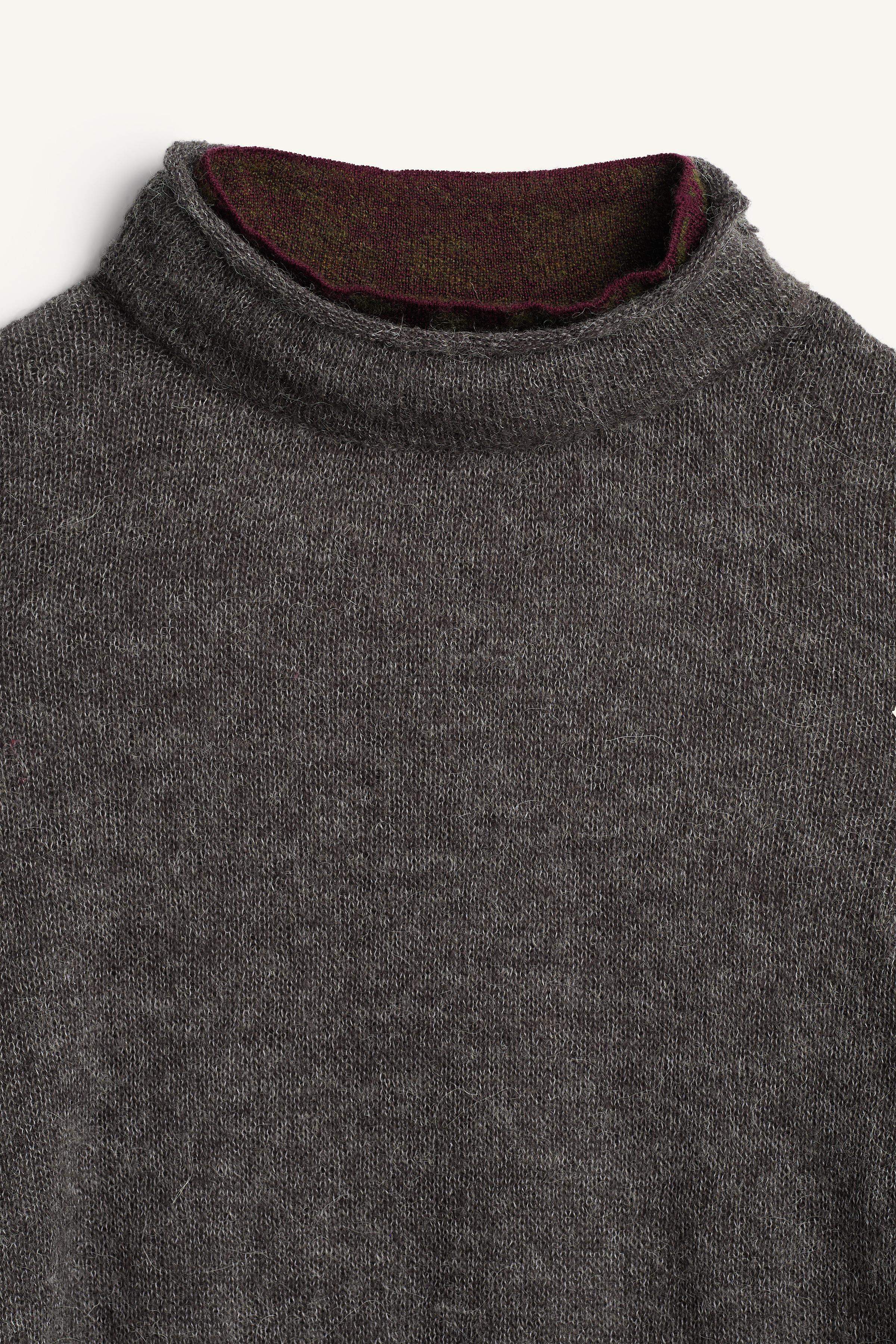 LIMITED EDITION JACQUARD WOOL-BLEND SWEATER