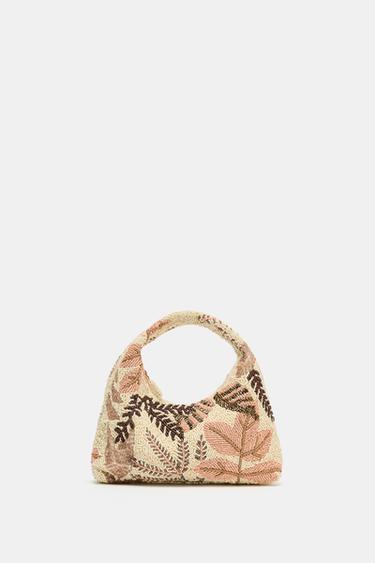 BEADED PRINTED BAG - Multicoloured by Zara - Image 0