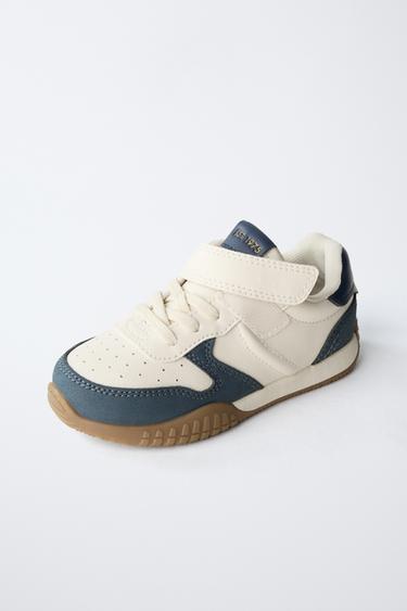 BASKETS COMBINÉES - Blanc de Zara - Image 2