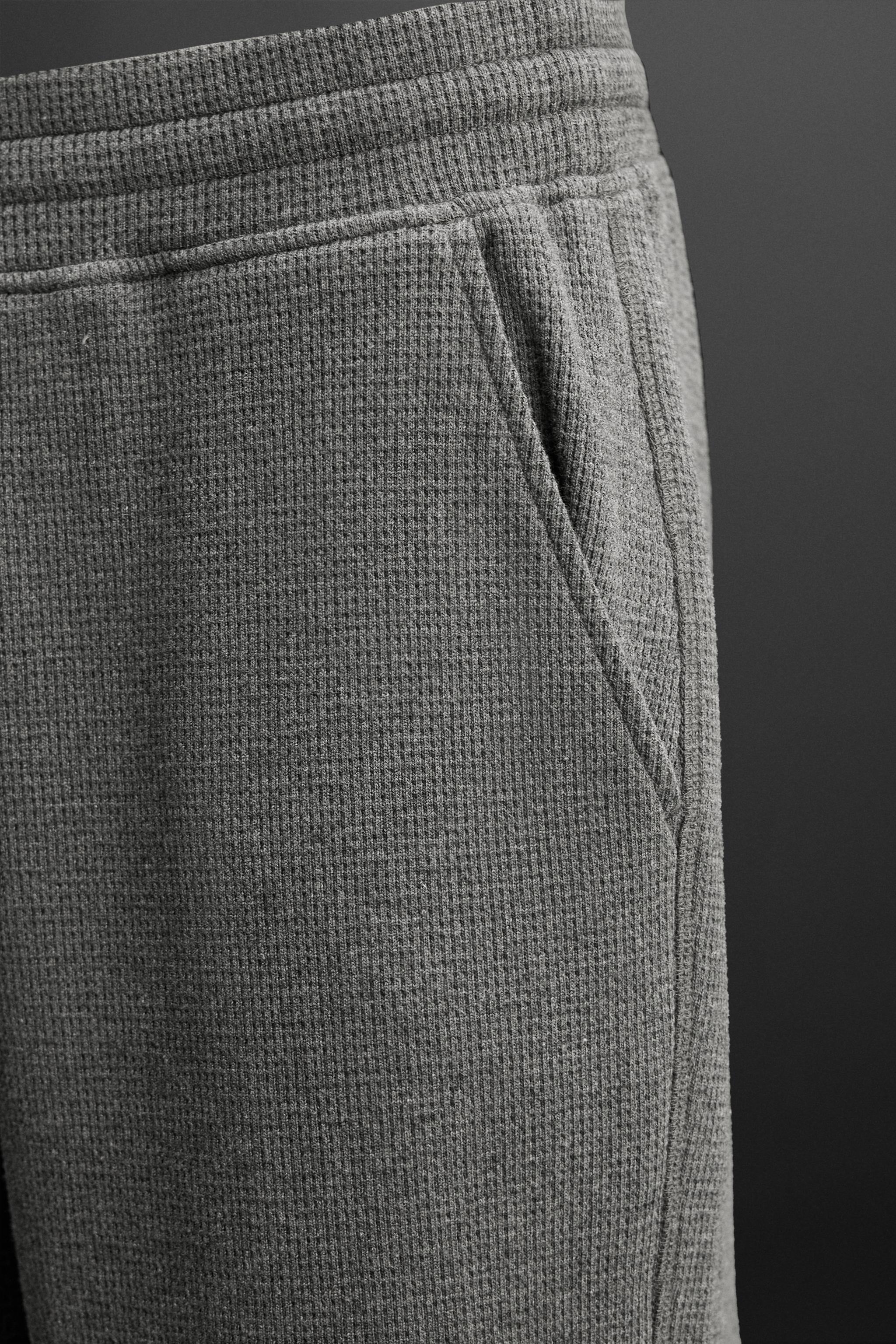 TEXTURED JOGGER PANTS - Anthracite grey | ZARA United States