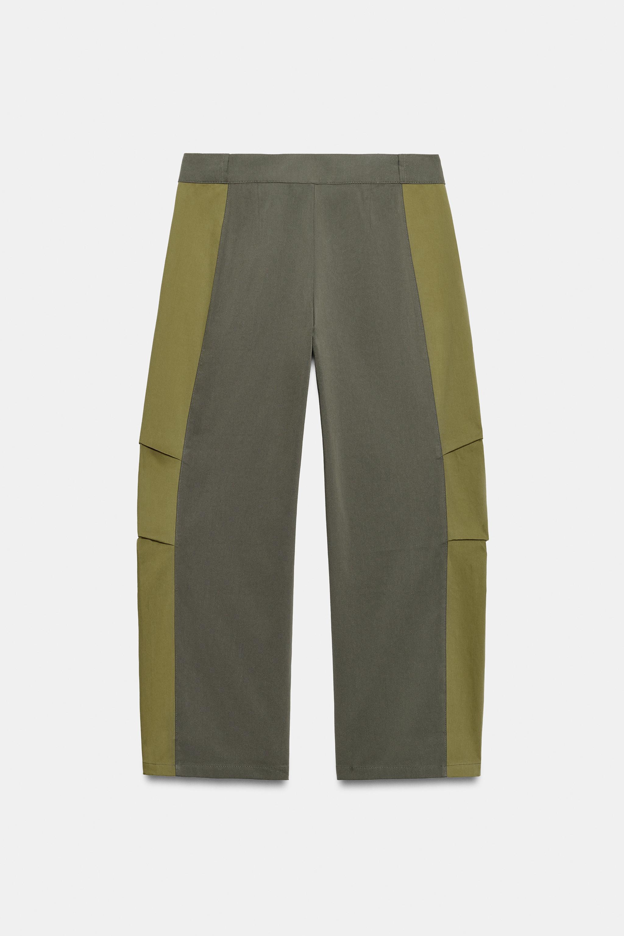 COMBINED CROPPED TROUSERS