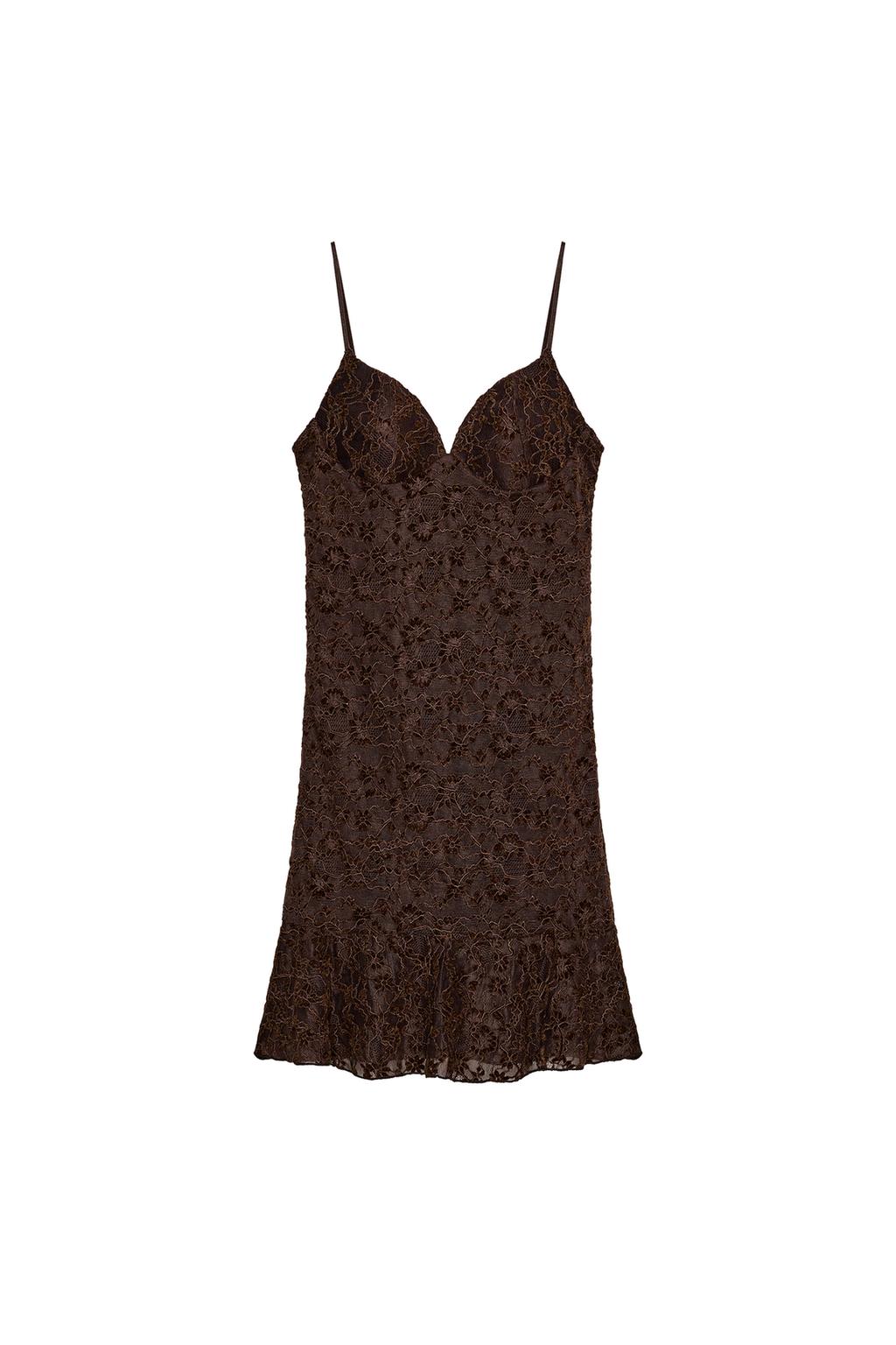 SHORT LACE DRESS - image 3