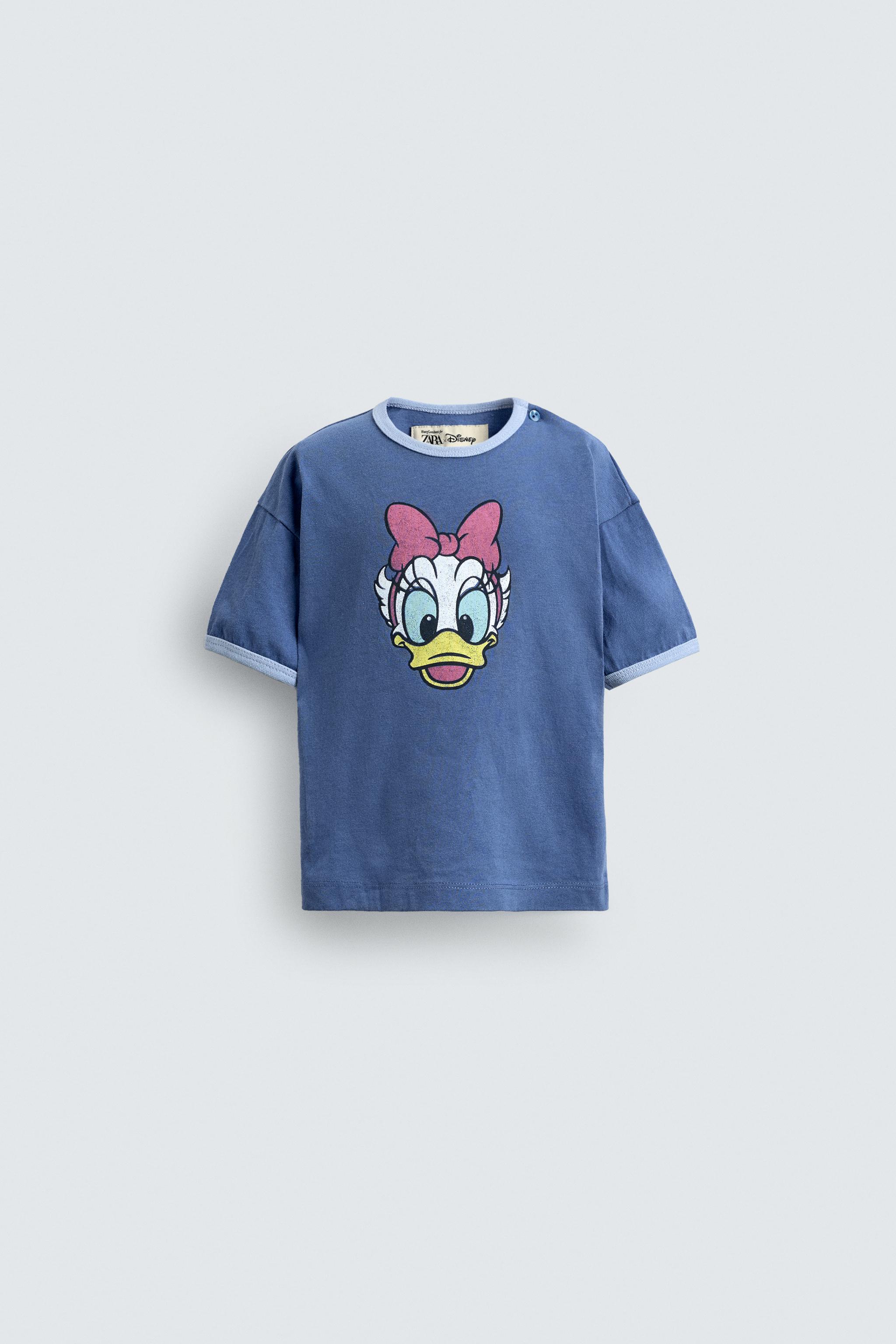 トップス Disney HARRY LAMBERT FOR ZARA Disney HARRY LAMBERT FOR ZARA X DISNEY GRAPHIC T-SHIRT - Brown