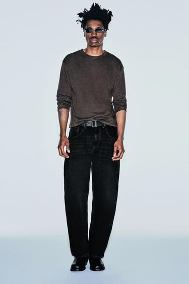 BAGGY-FIT-JEANS – LIMITED EDITION - Schwarz von Zara