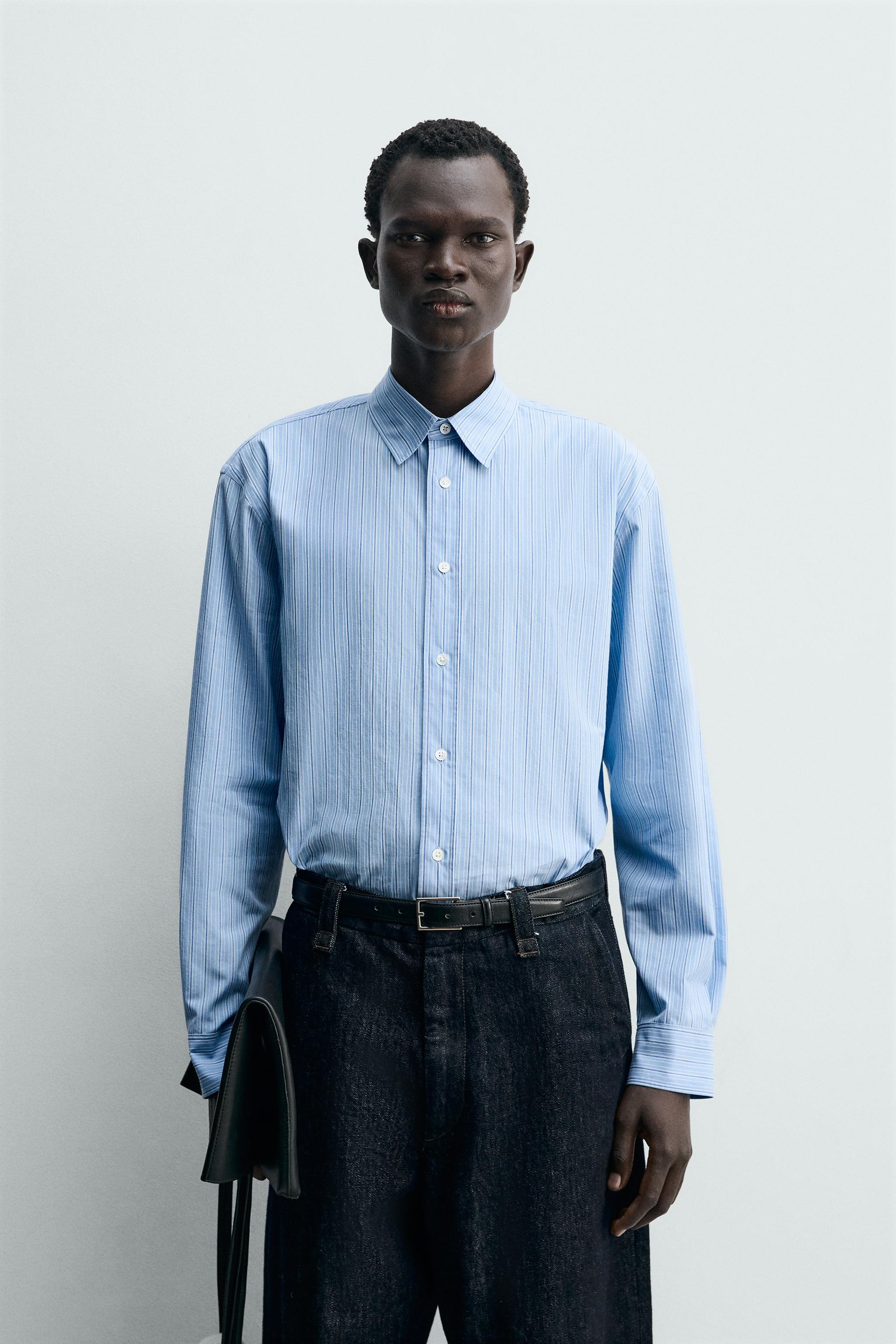 CHEMISE RELAXED FIT À RAYURES