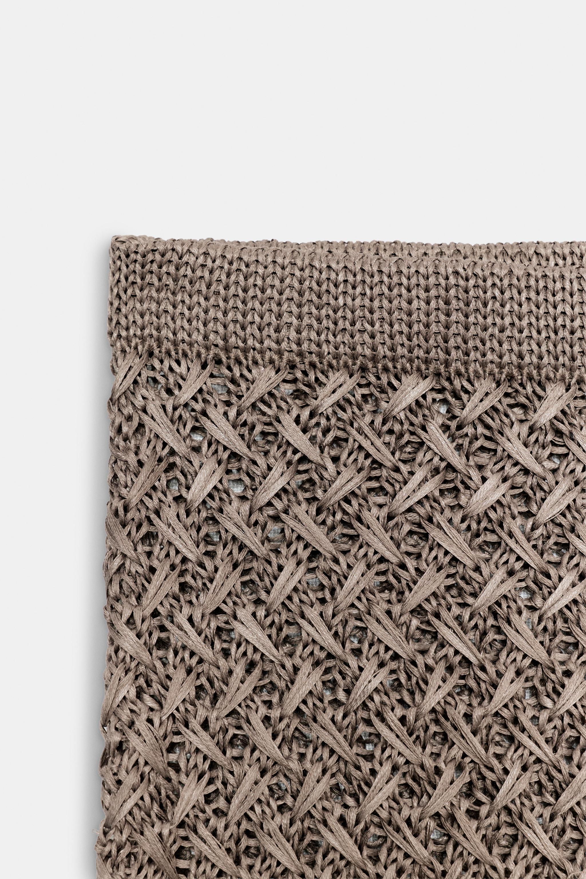 CABLE KNIT MIDI SKIRT