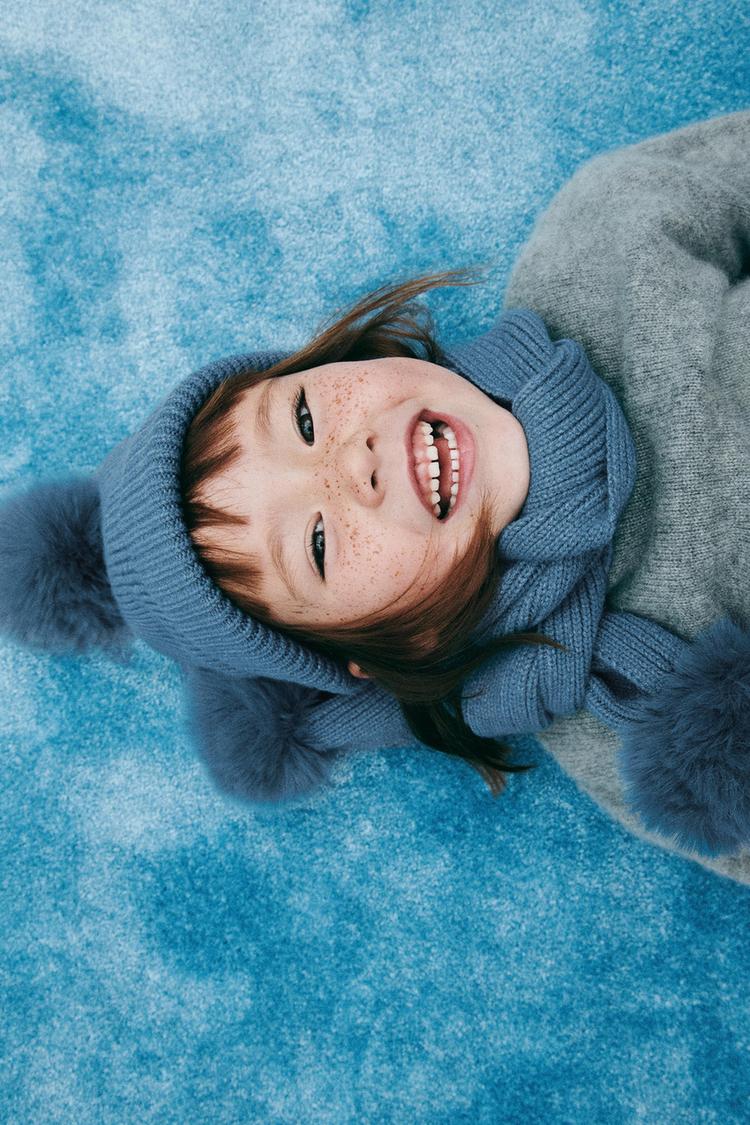 Gorro punto pompon