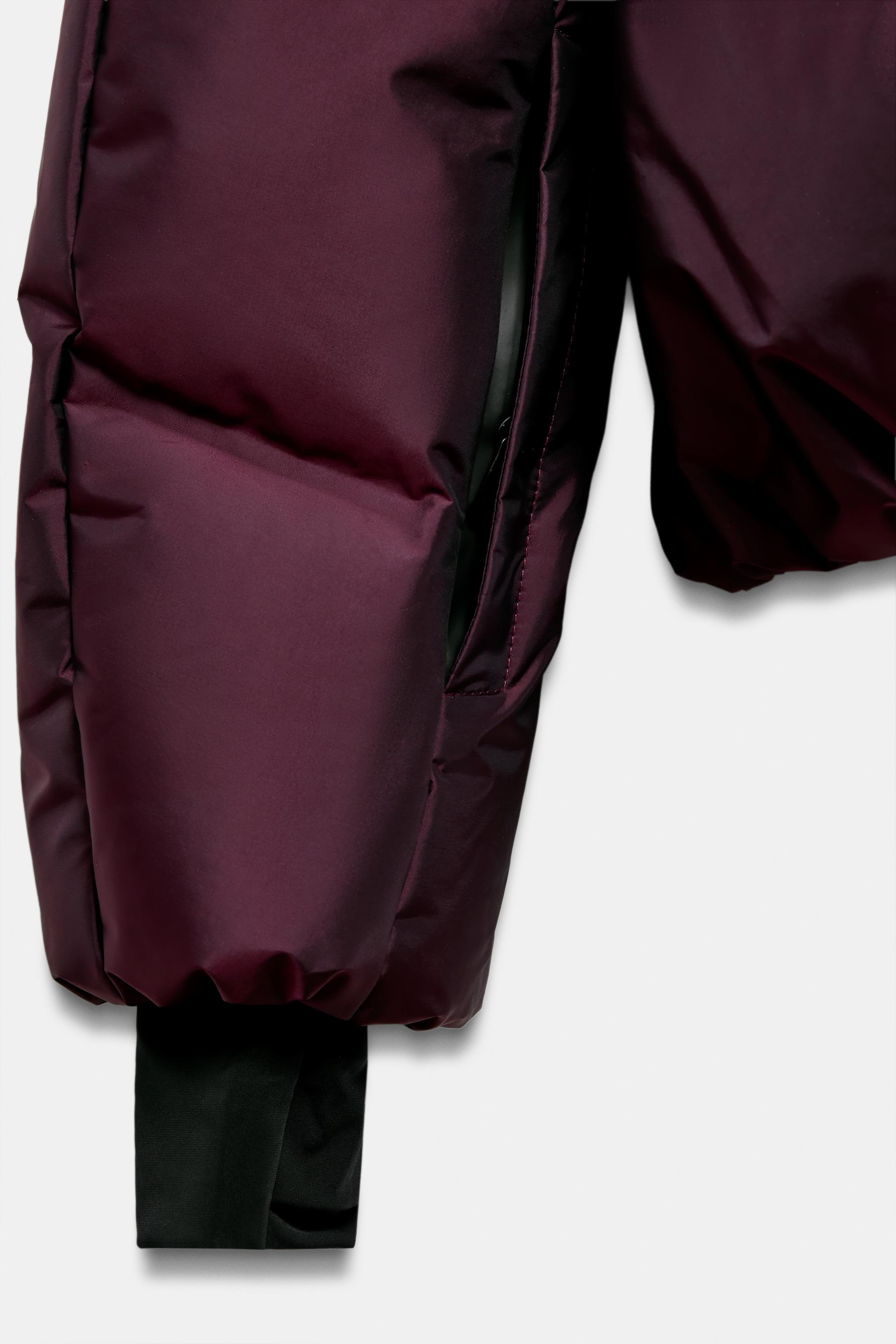 QUILTED ANORAK 80% DOWN 20% FEATHER WATER RESISTANT WINDPROOF RECCO® TECHNOLOGY SKI COLLECTION