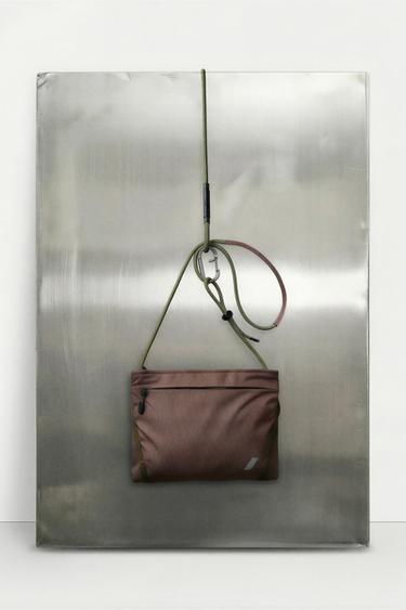 Zara SPORTY CROSSBODY BAG - Multi-color