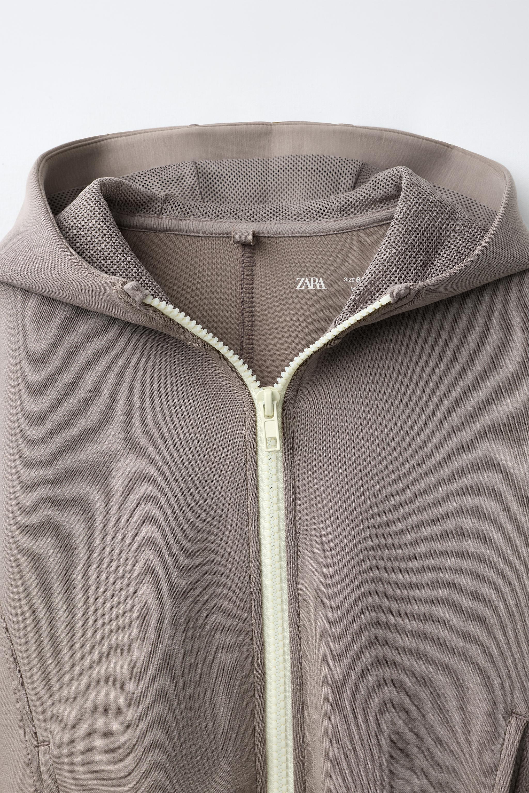 SPORTY ZIP-UP SWEATSHIRT