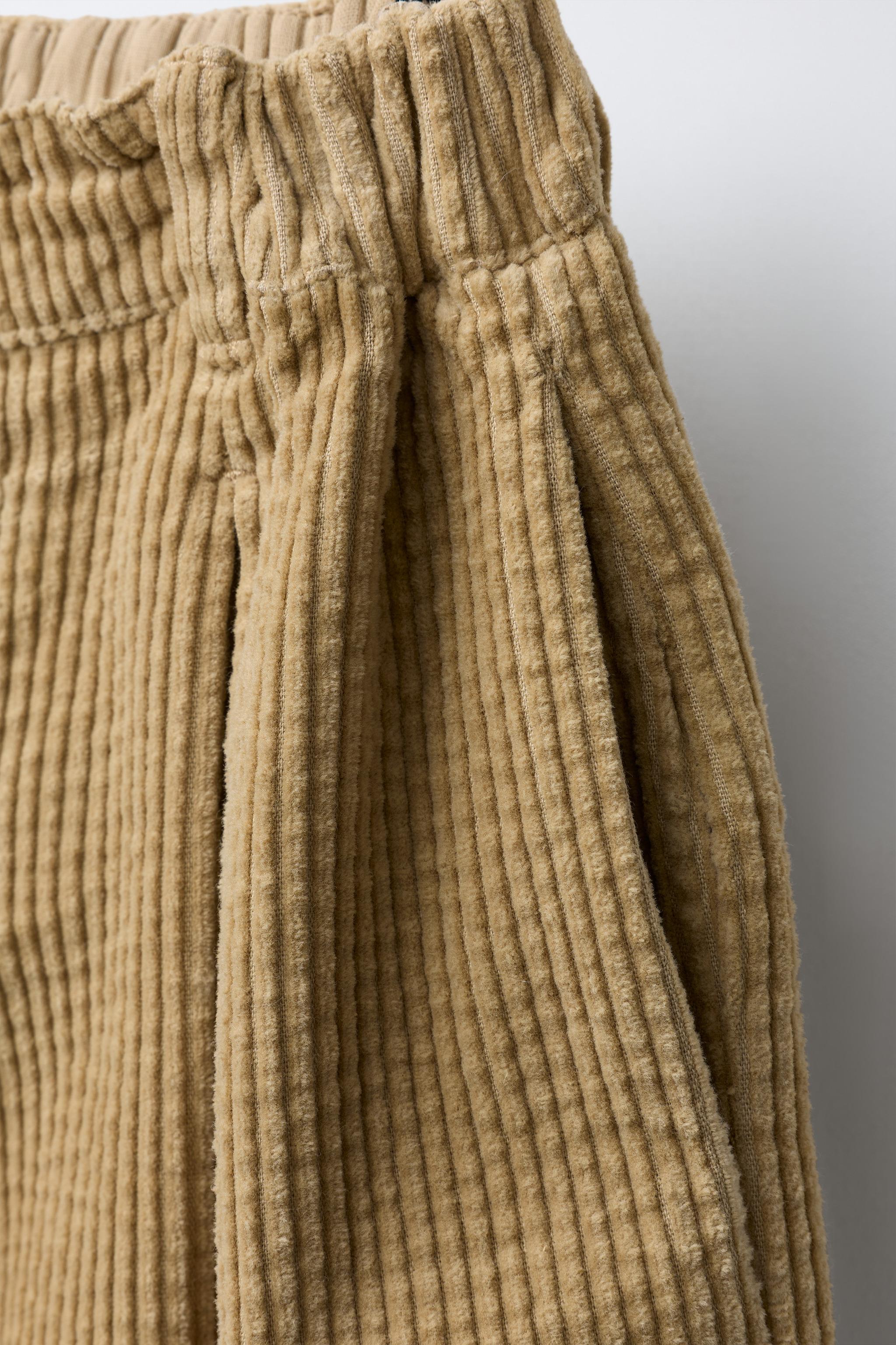 THICK CORDUROY BALLOON PANTS