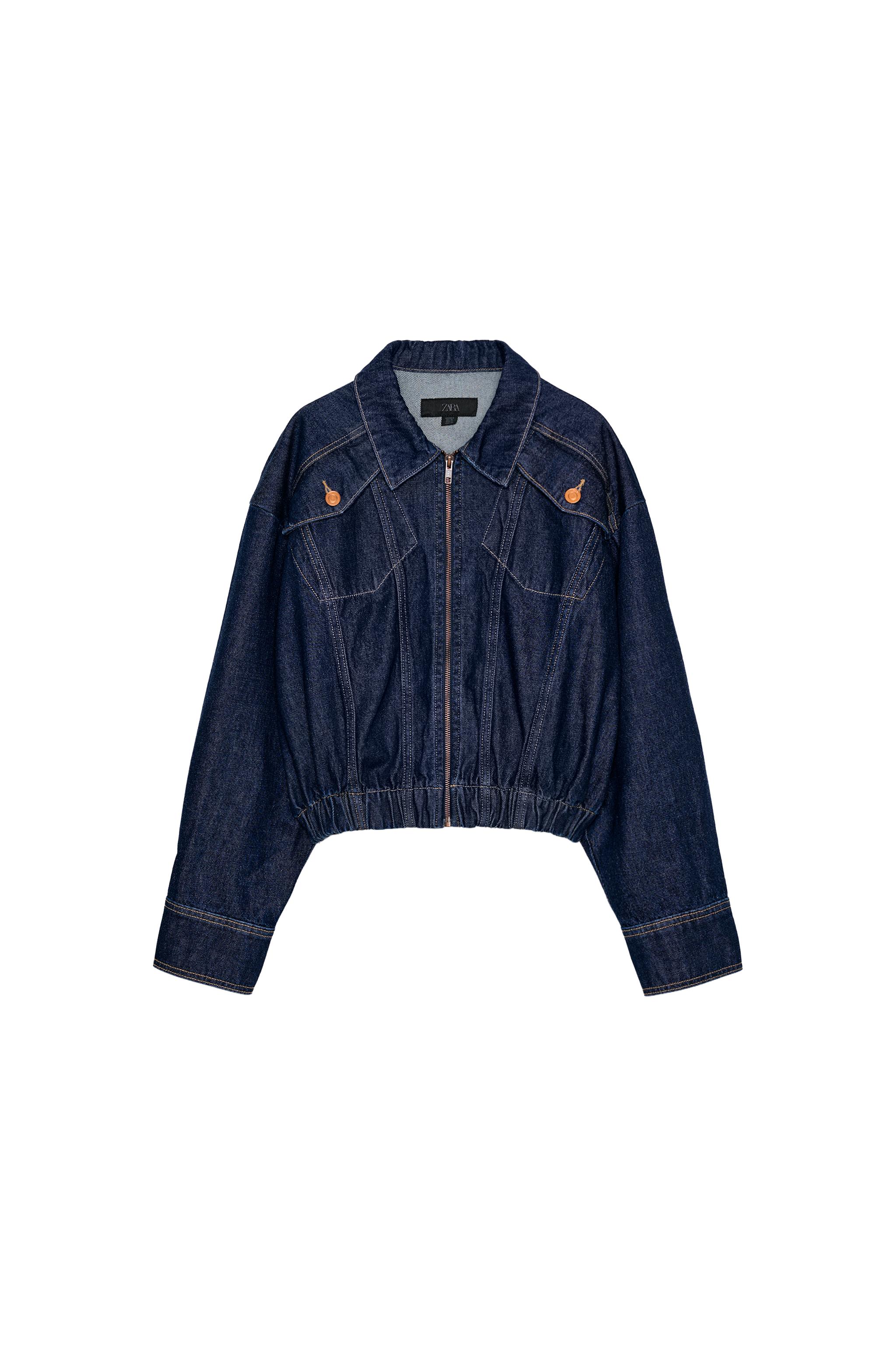 BLOUSON BOMBER EN DENIM Z1975