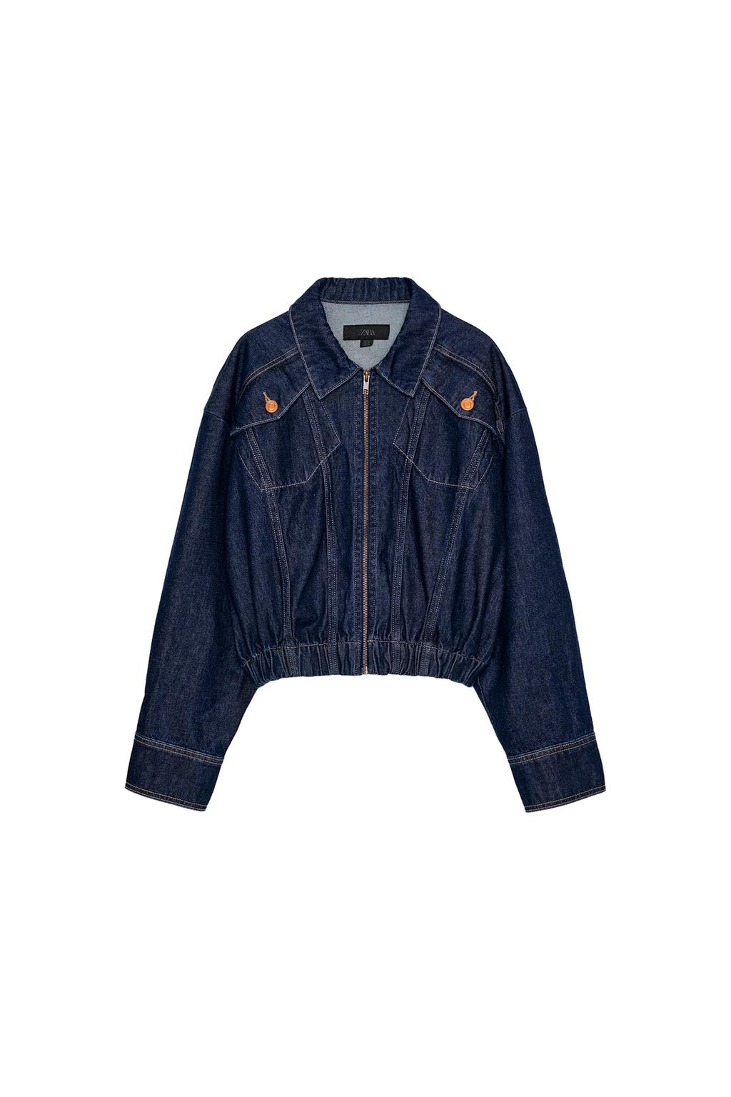 Z1975 DENIM BOMBER JACKET - image 3