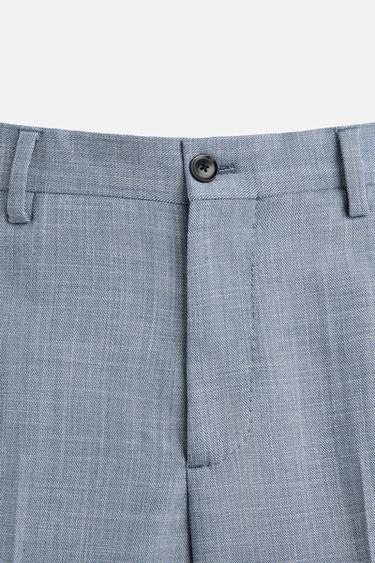 TEXTURED SUIT BLAZER - Bluish by Zara - Image 6