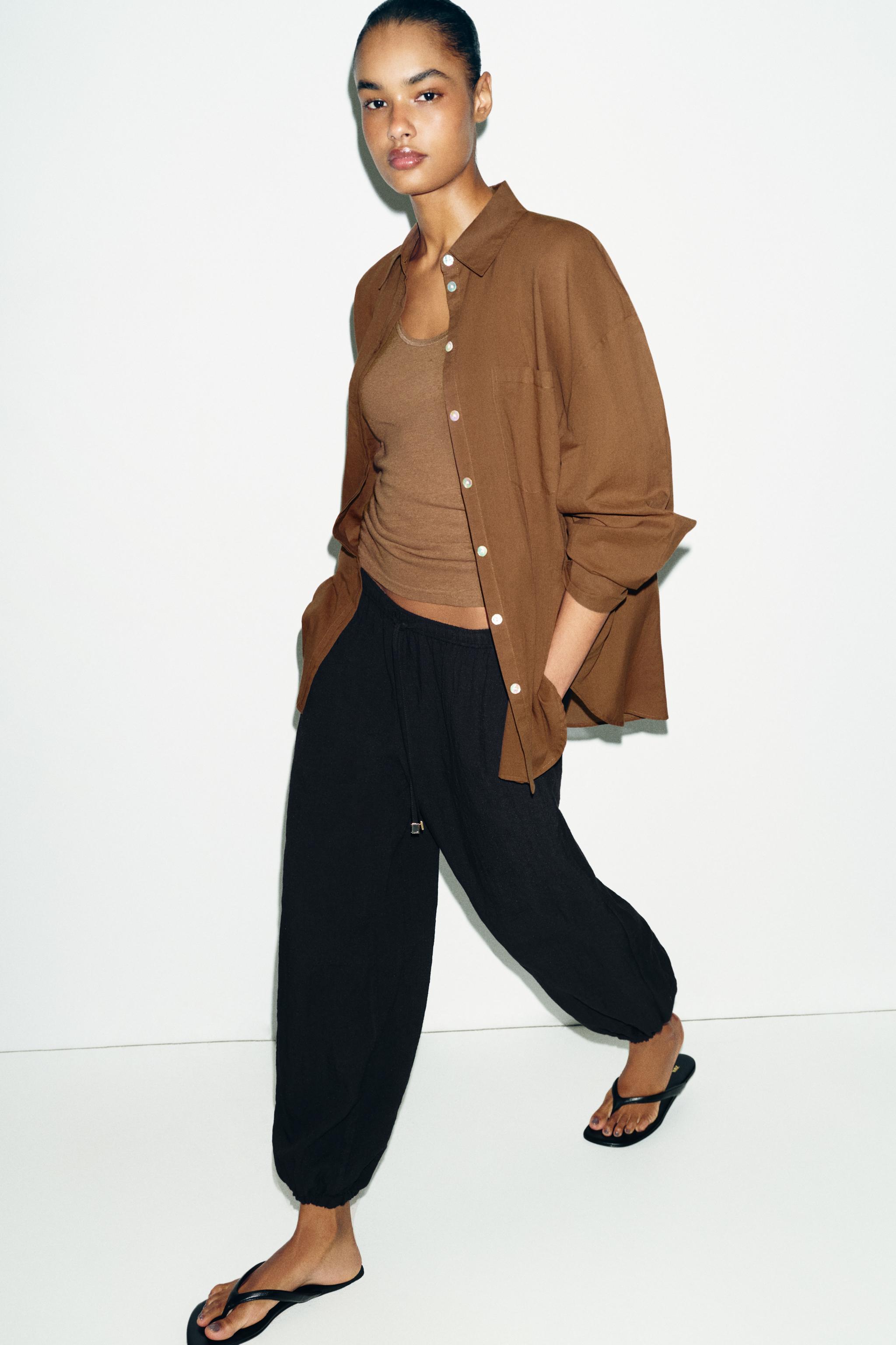 ELASTIC WAISTBAND PANTS